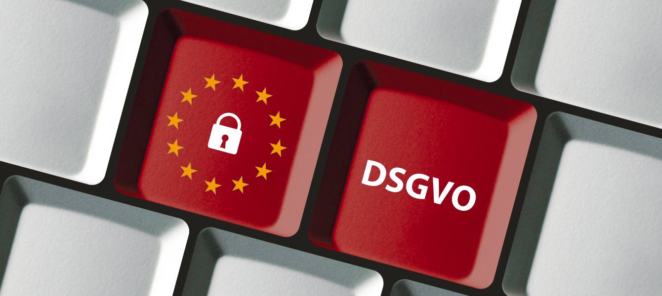 Tastatur mit DSGVO Taste